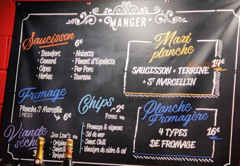 My Beers — carte page 1