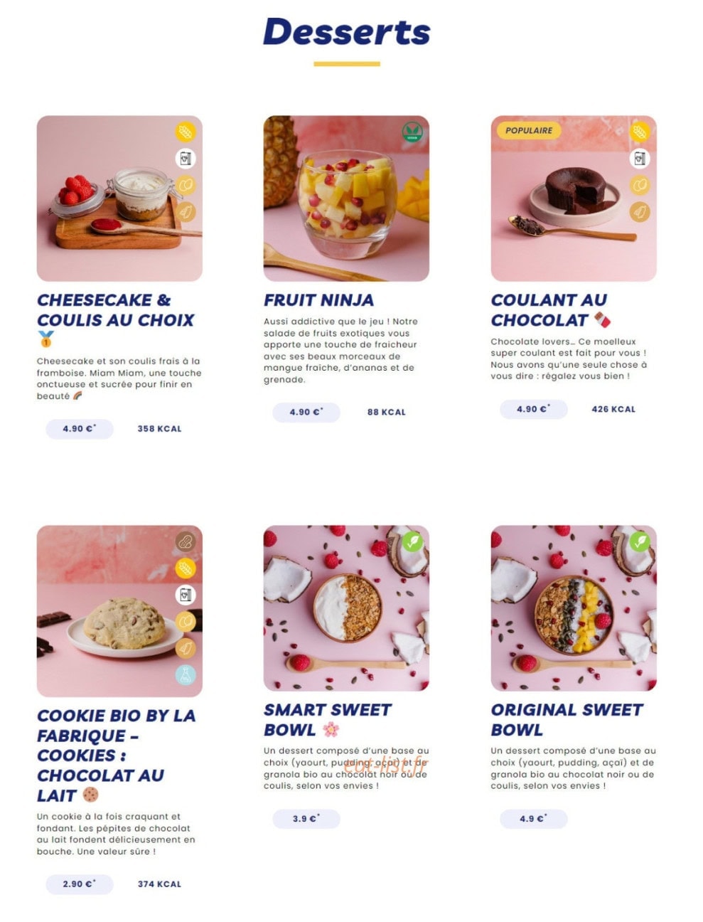 Pokawa — carte page 14