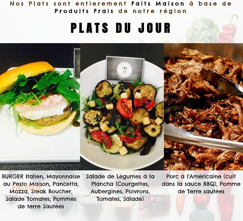 Eat la cuisine — carte page 4