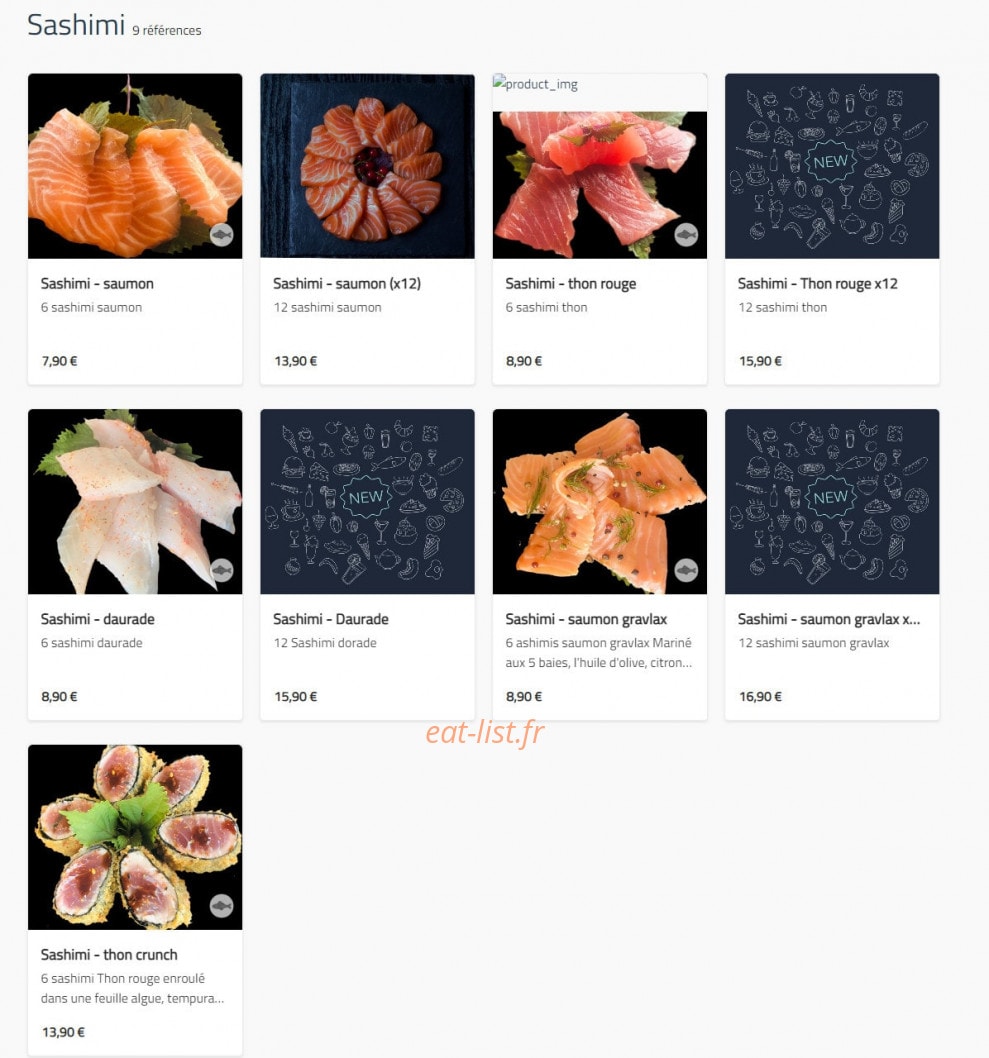 Bistrosia — carte page 9
