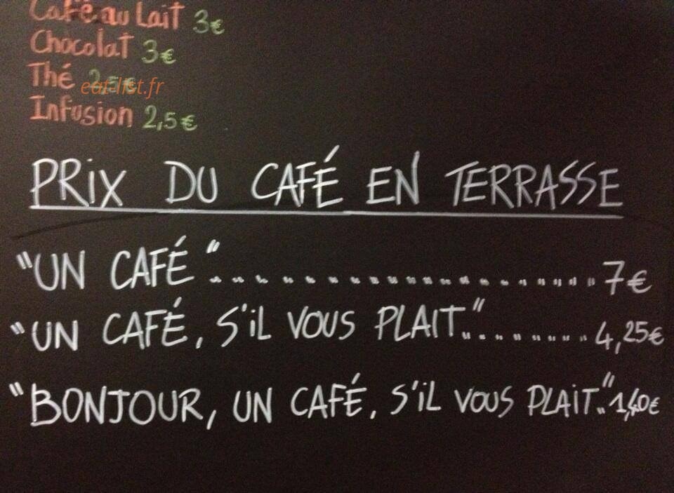 Café crok — carte page 1