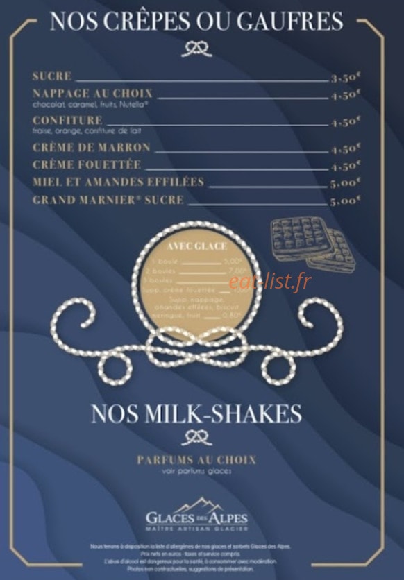 Cafe De La Marine — carte page 4