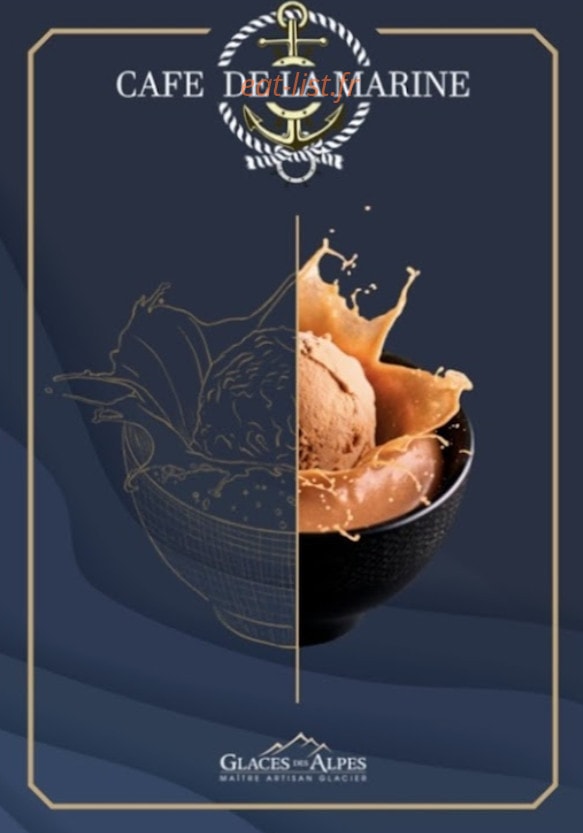 Cafe De La Marine — carte page 1