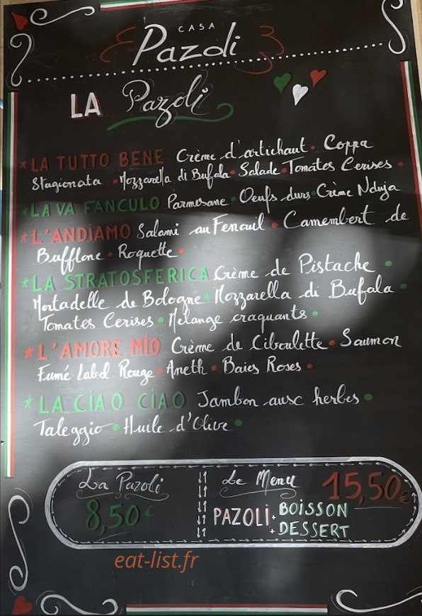 Casa Pazoli — carte page 1