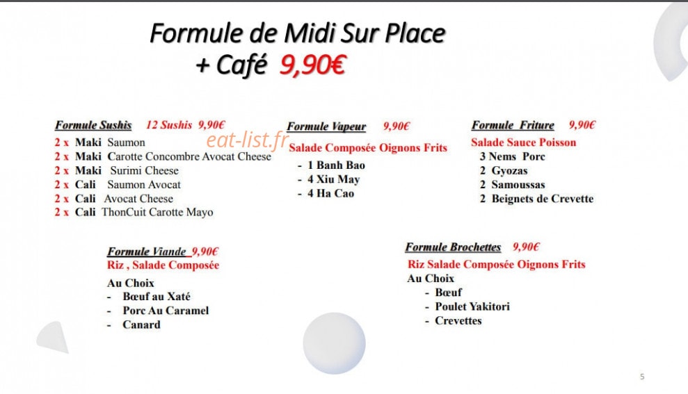 Cook Asiat — carte page 13