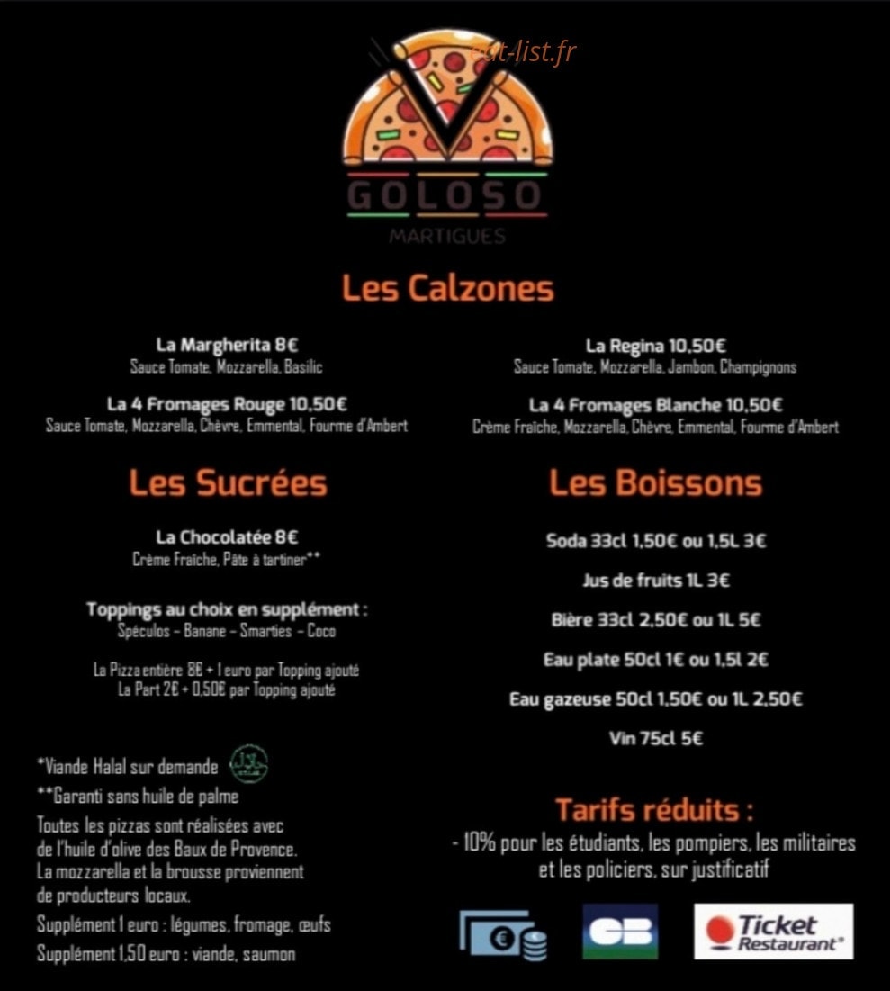 Goloso — carte page 2