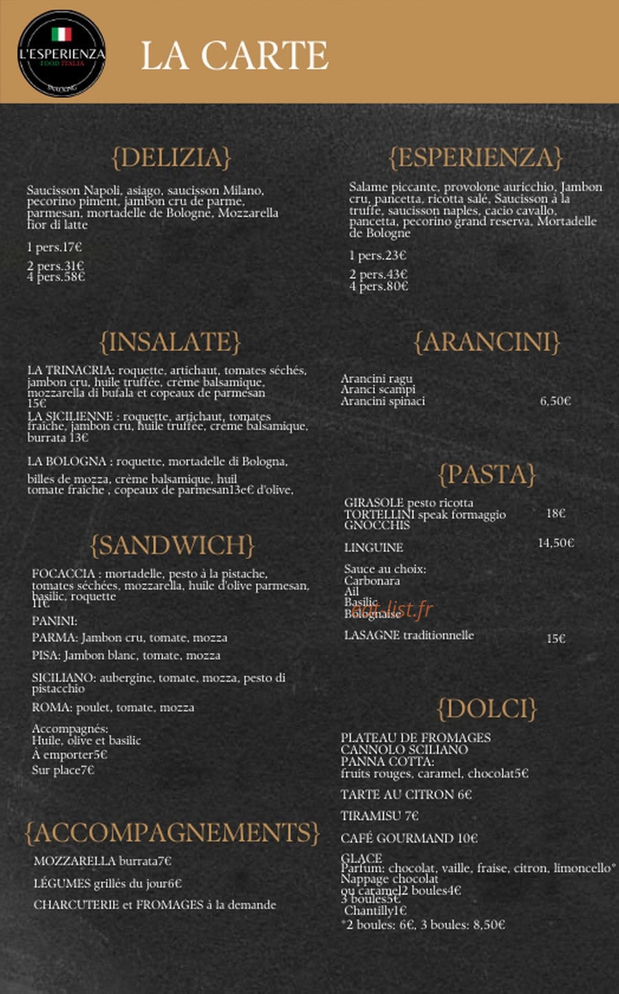L'Esperienza — carte page 2