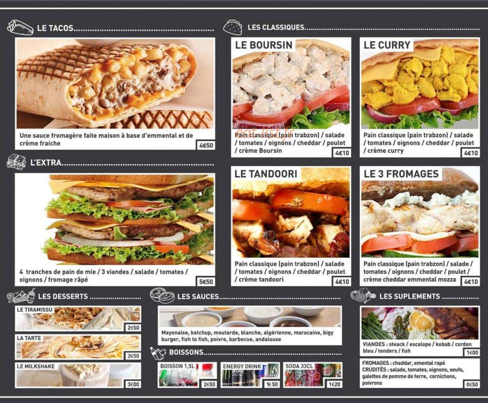 L'Extra — carte page 3