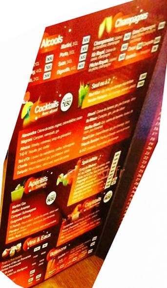 La Crêperie — carte page 1