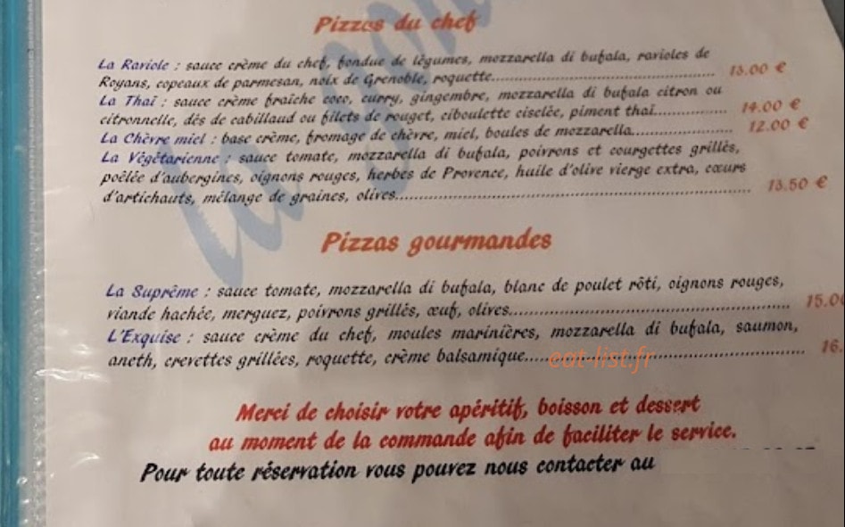 La gondola — carte page 4