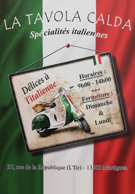La Tavola Calda — carte page 1