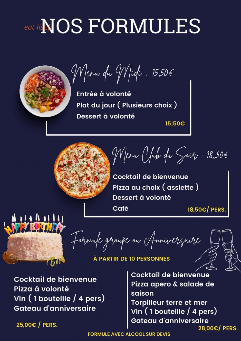 Le club house — carte page 3
