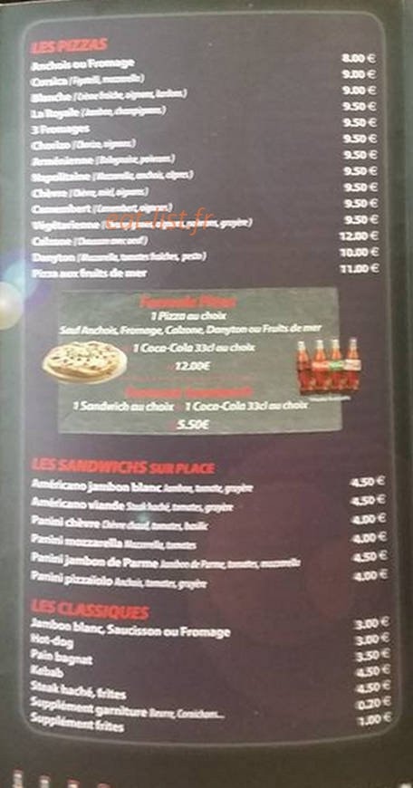Le danyton — carte page 3