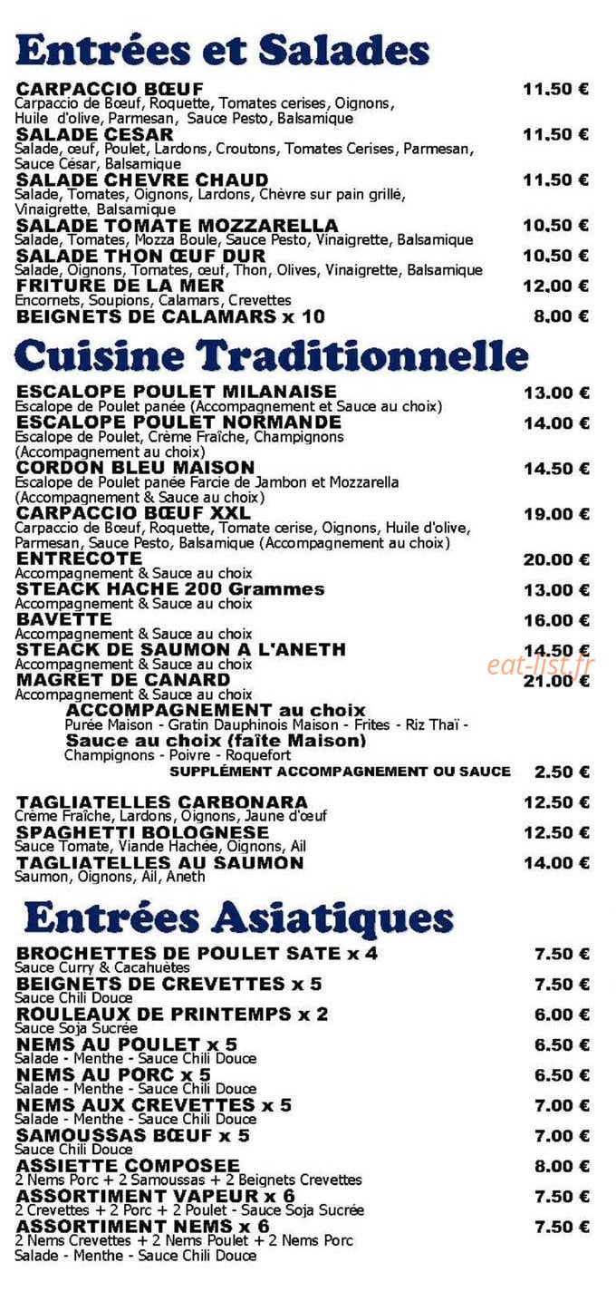 Le Delicious Carro — carte page 9