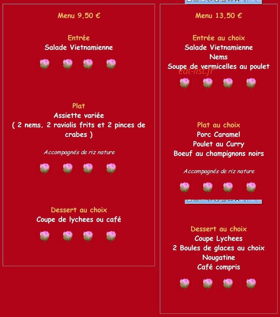 Le Lotus d'Or — carte page 1
