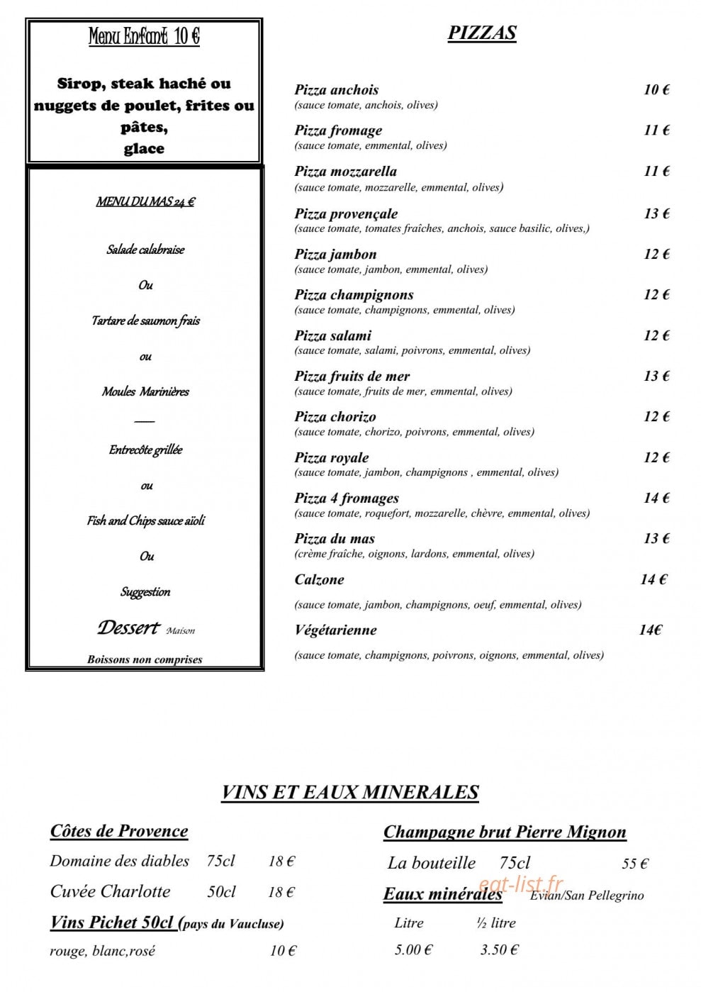 Le Mas — carte page 2