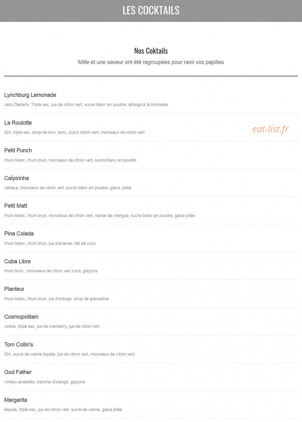 Le Tandem — carte page 15