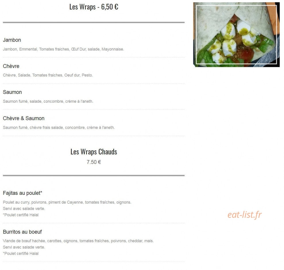 Le Tandem — carte page 2