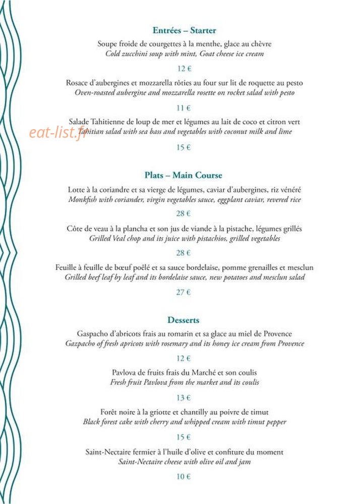 Le Voyage — carte page 1