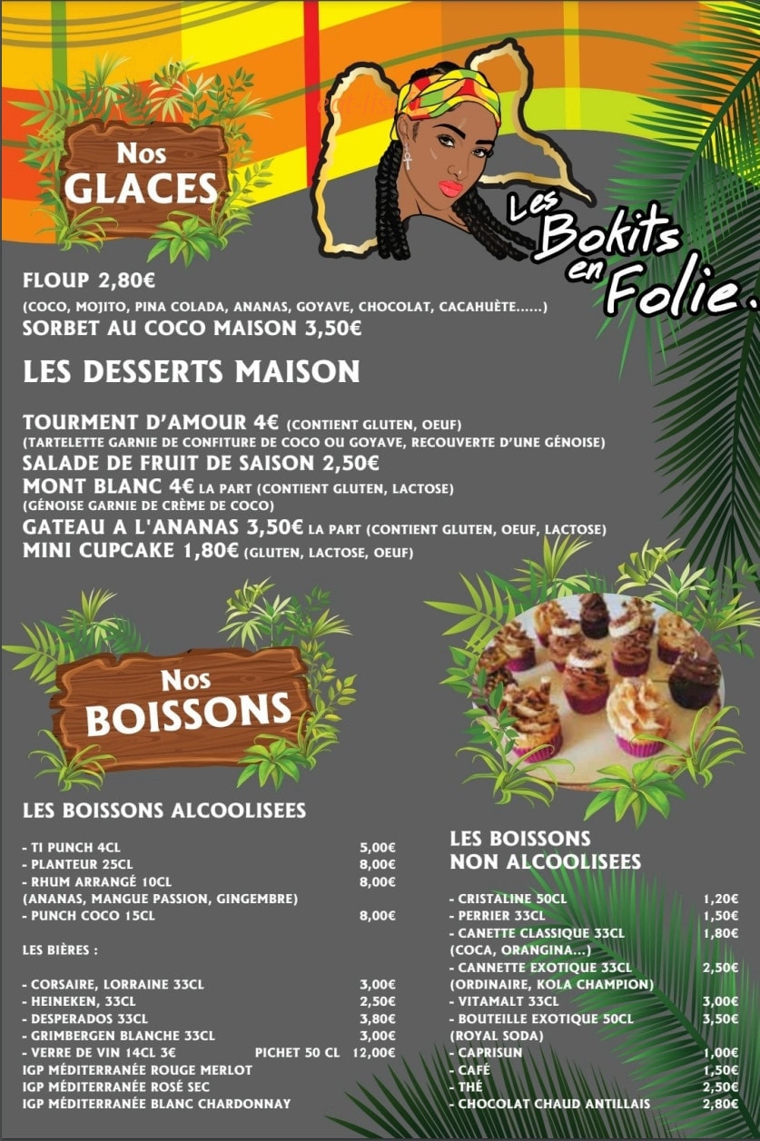 Les Bokits en Folie — carte page 4