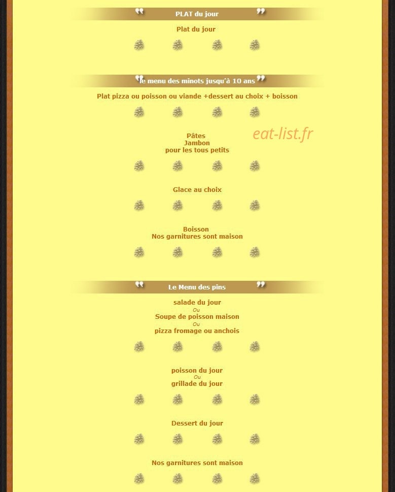 Les Pins — carte page 6