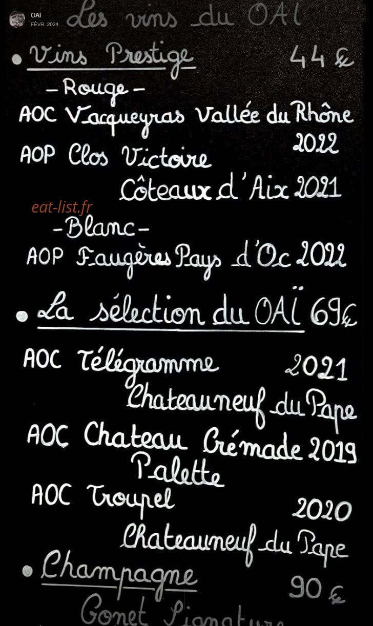 OAÏ — carte page 2