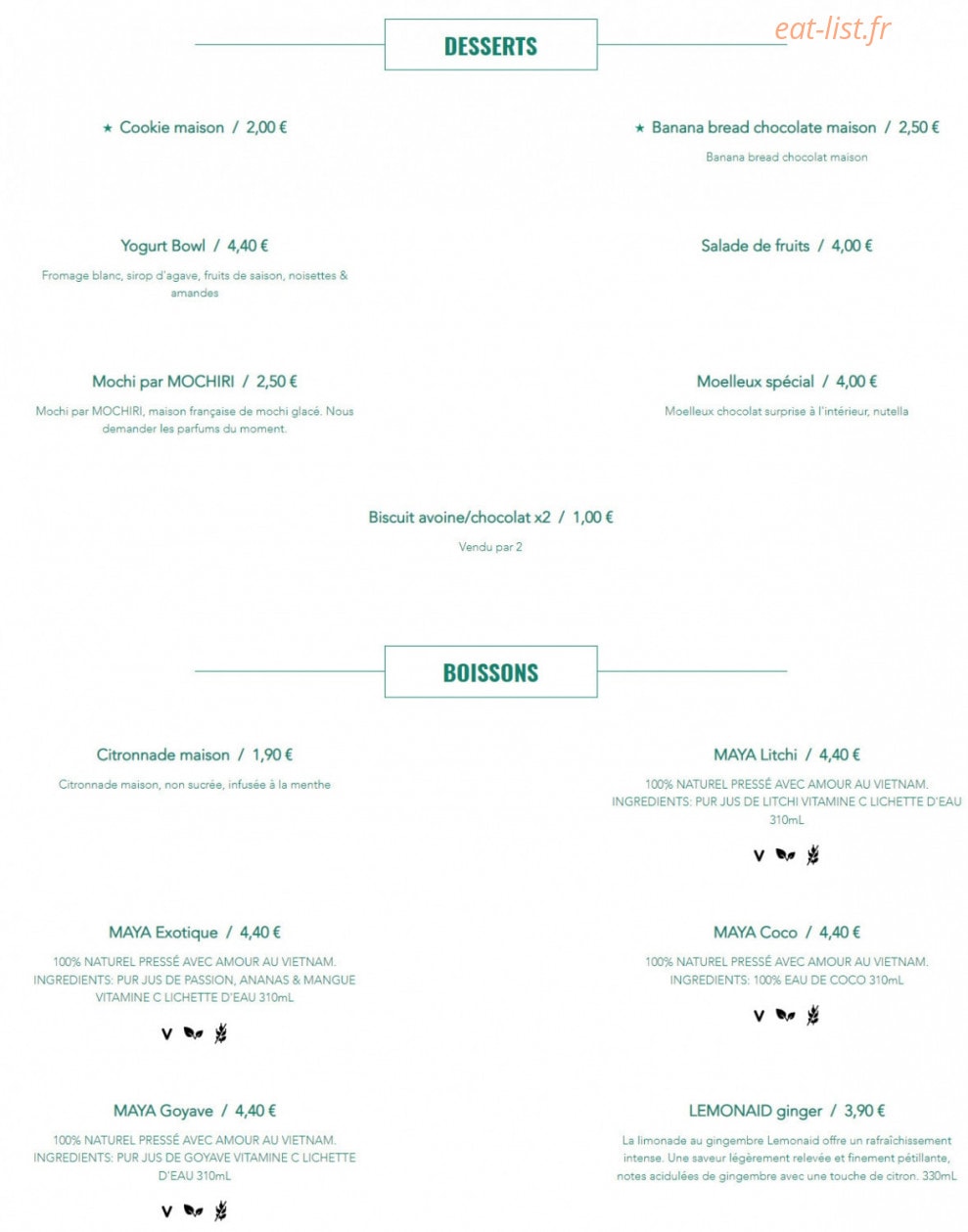 Pokabowl — carte page 3