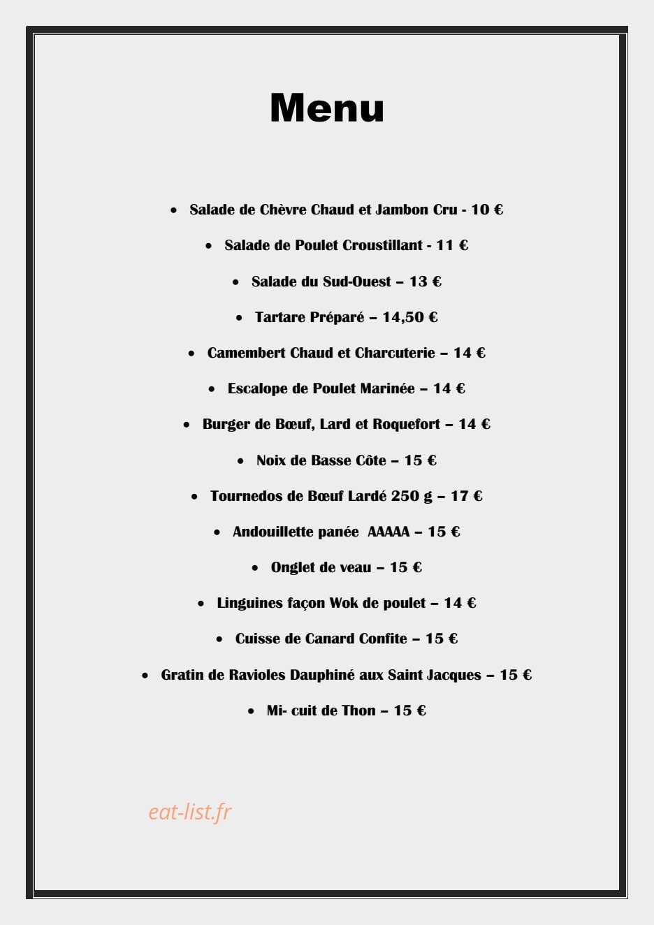Salon Camden — carte page 1