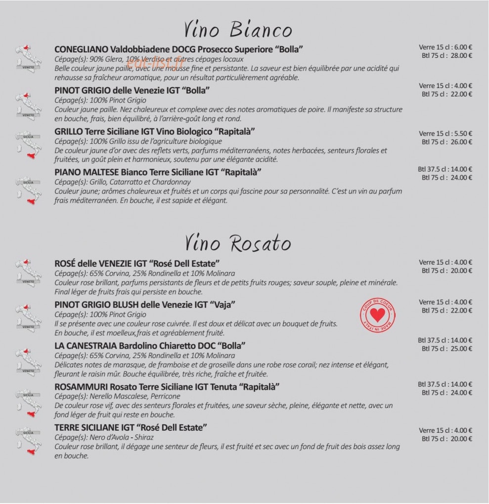 Le Milazzo — carte page 4
