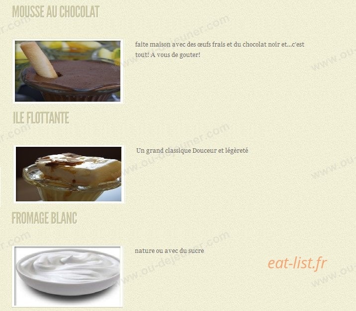 Regalo — carte page 2