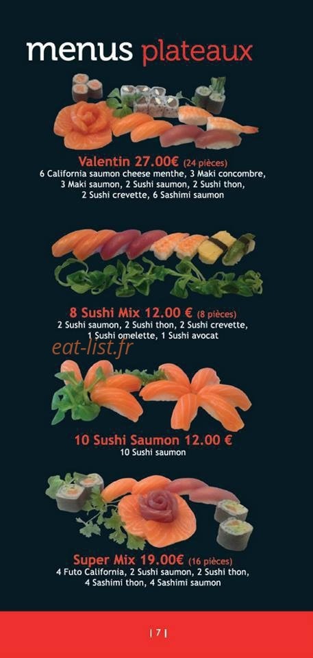 Sushi Fish — carte page 5