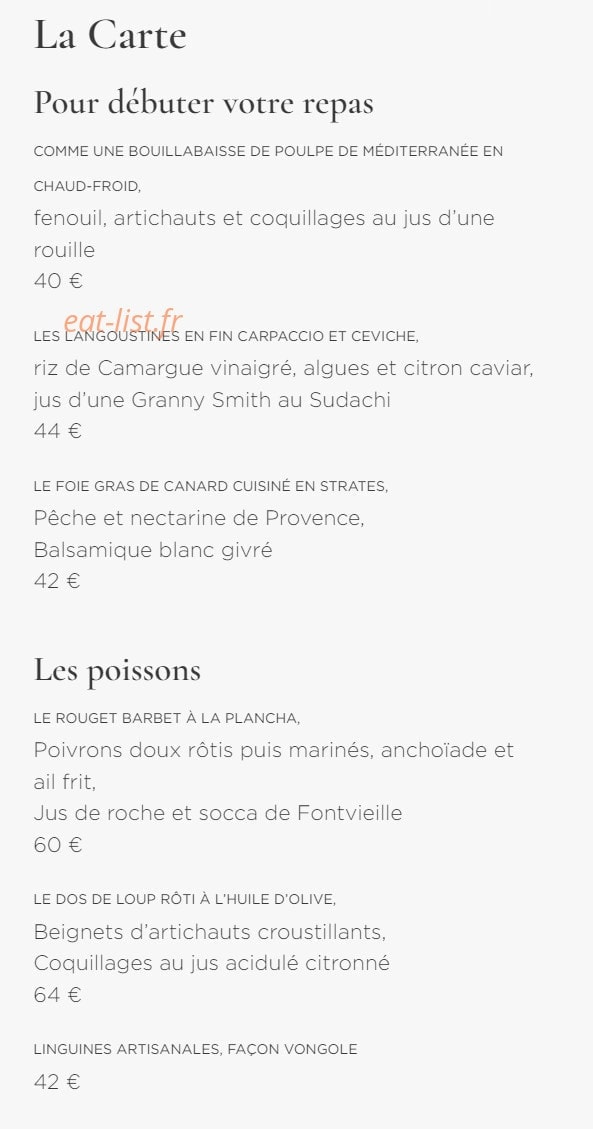 La Cabro d'Or — carte page 1