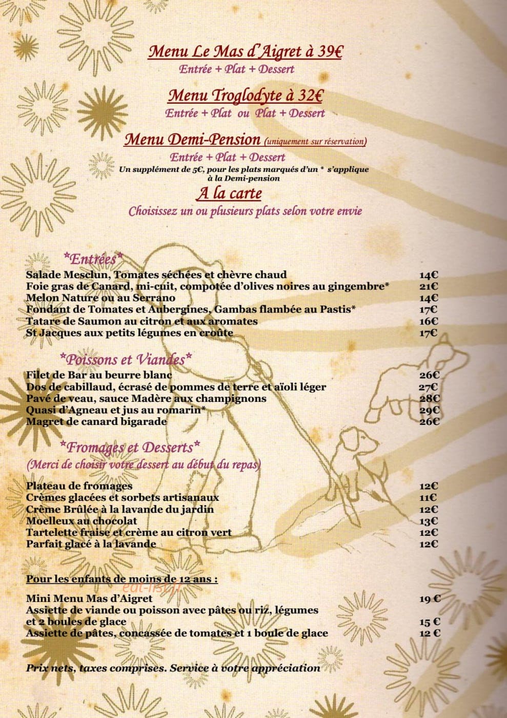Le Mas d'Aigret — carte page 1