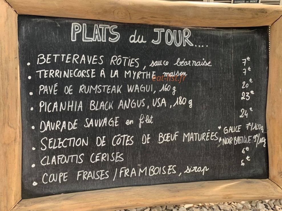 Chez nico — carte page 1