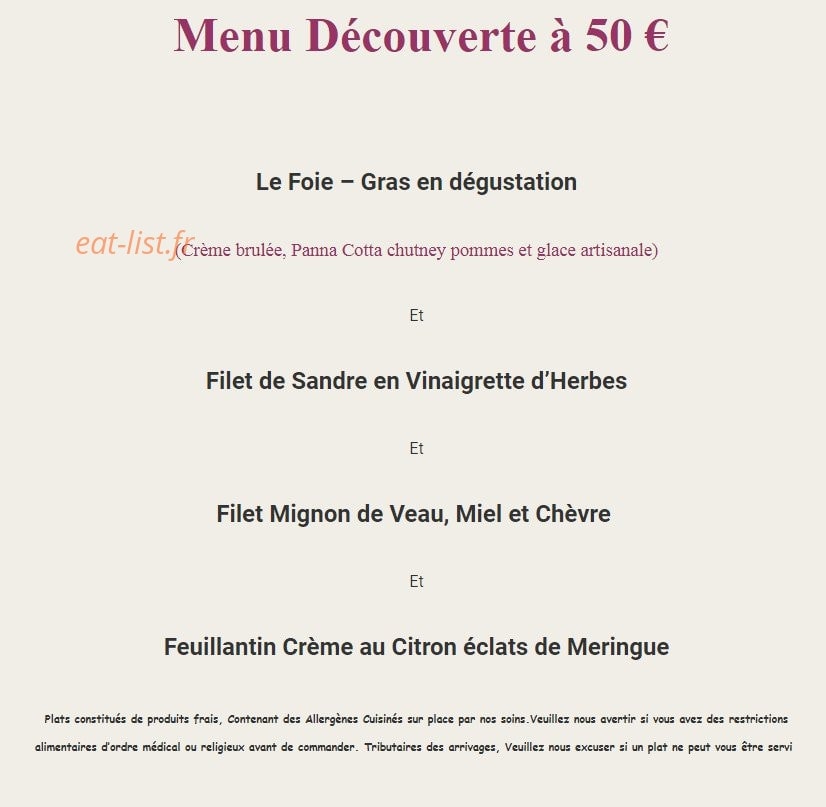 L'Oustaloun — carte page 4