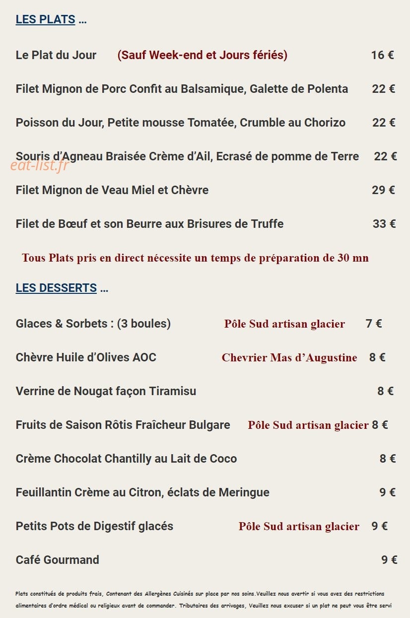 L'Oustaloun — carte page 3