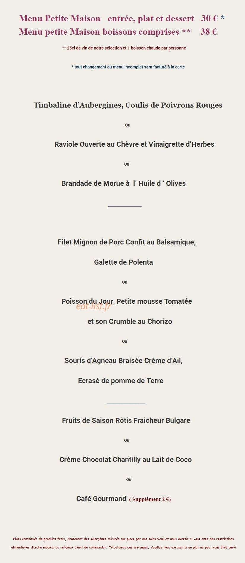 L'Oustaloun — carte page 5
