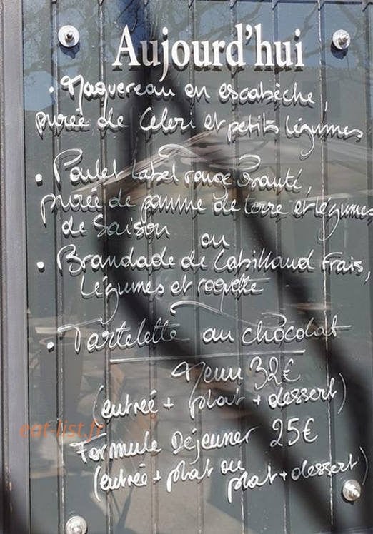 Le Clos Saint Roch — carte page 1