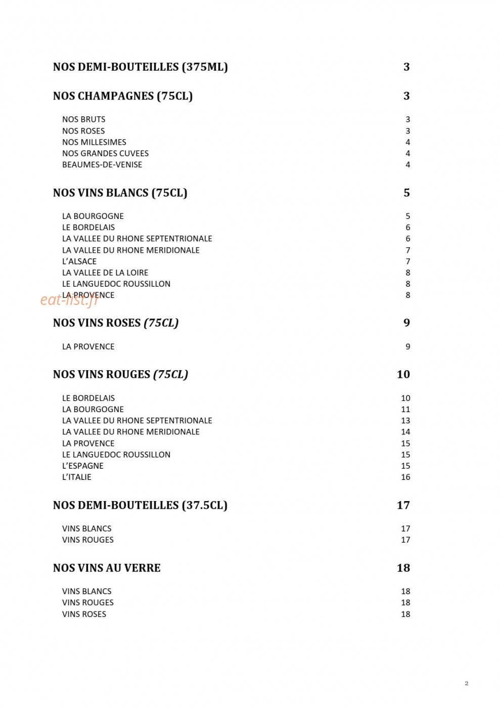 Nancy Bourguignon — carte page 4