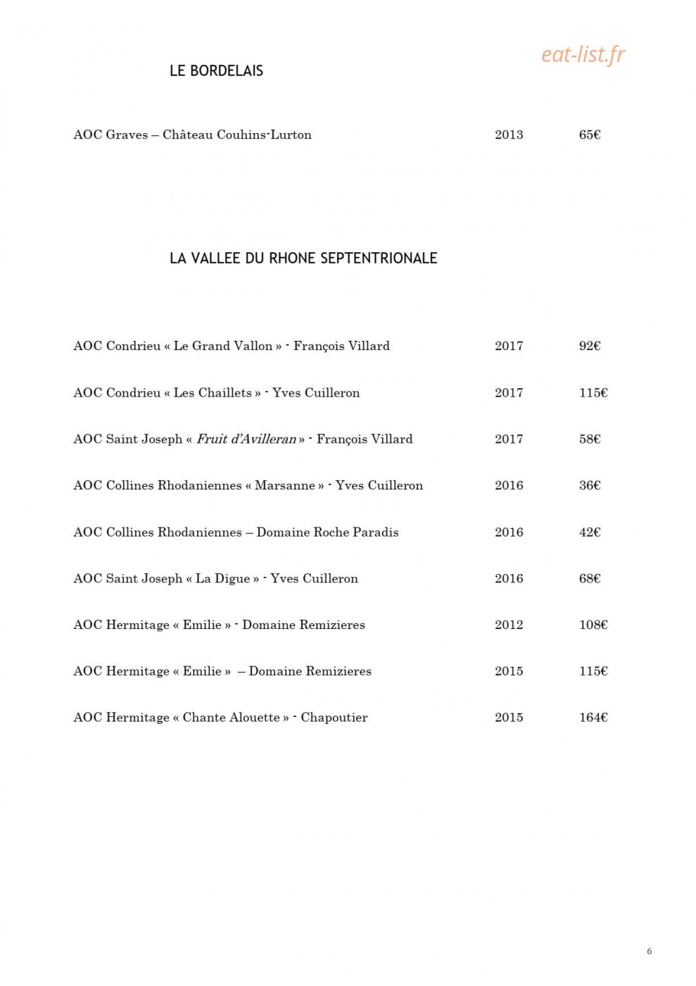 Nancy Bourguignon — carte page 8