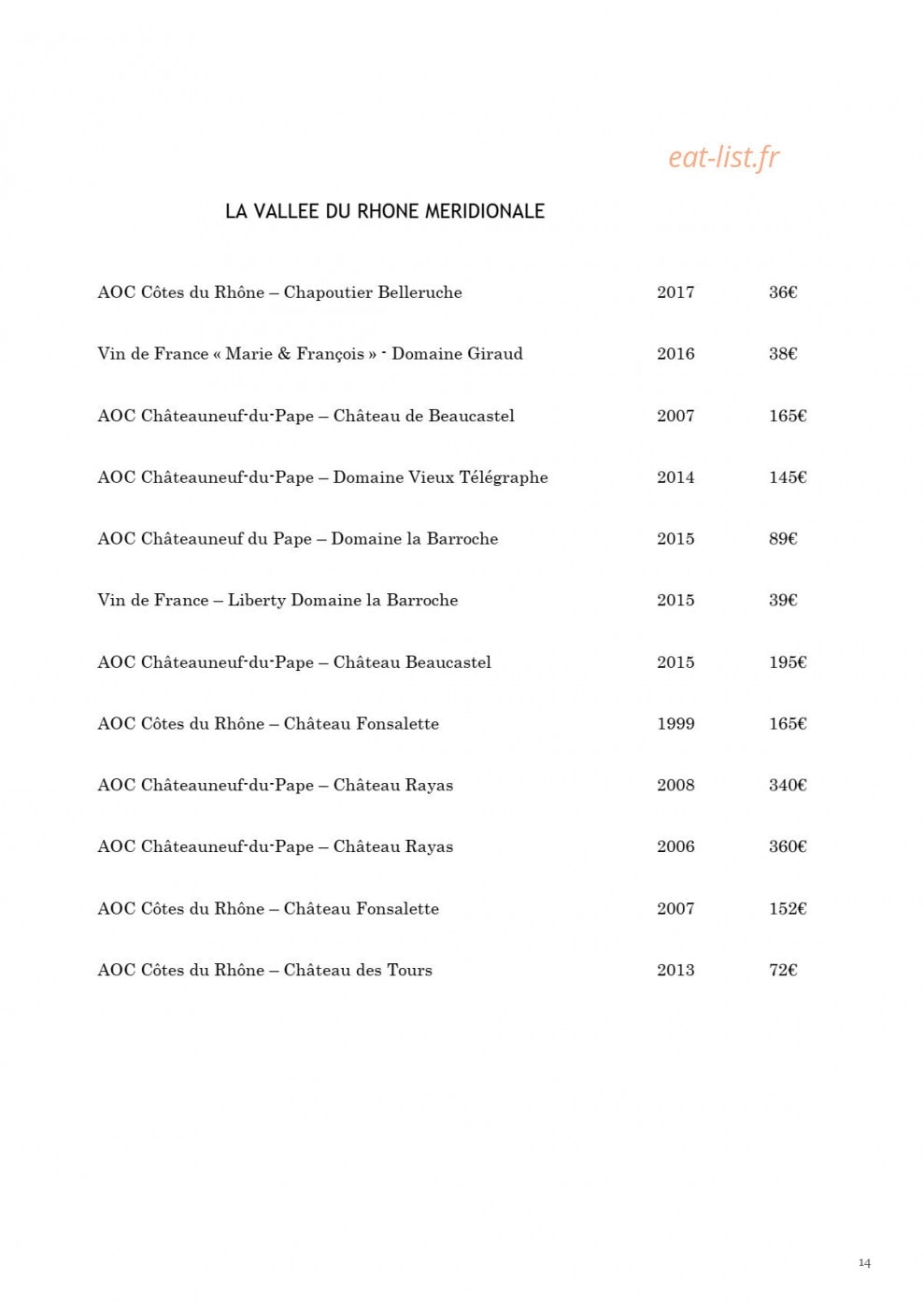 Nancy Bourguignon — carte page 16