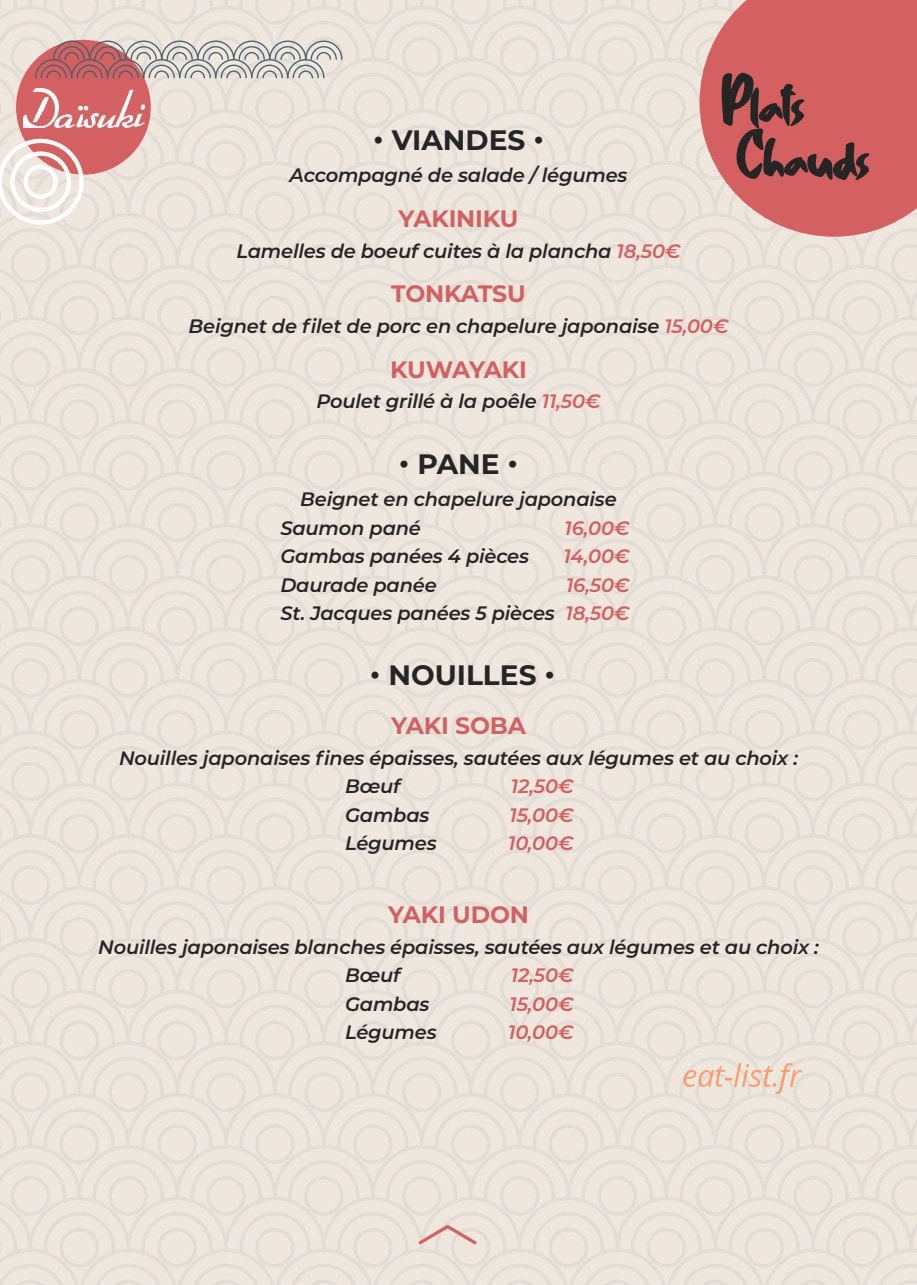 Daïsuki — carte page 4