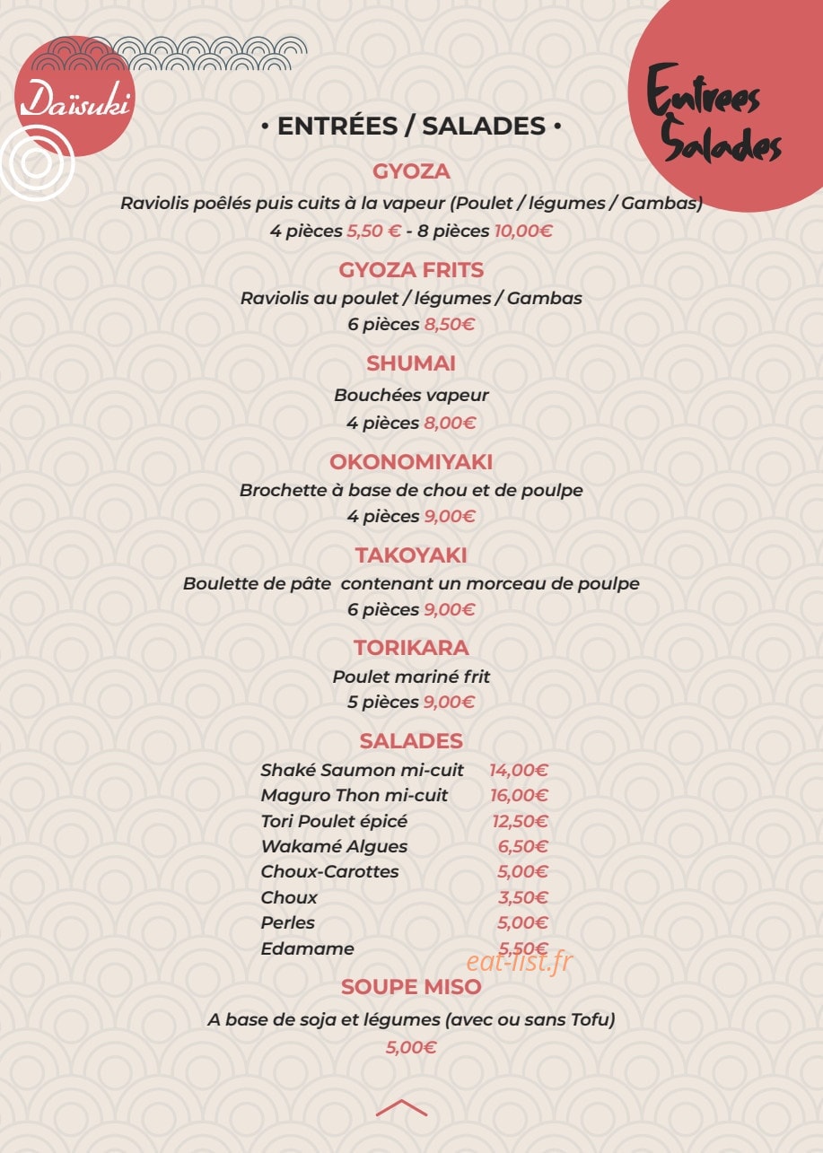 Daïsuki — carte page 3