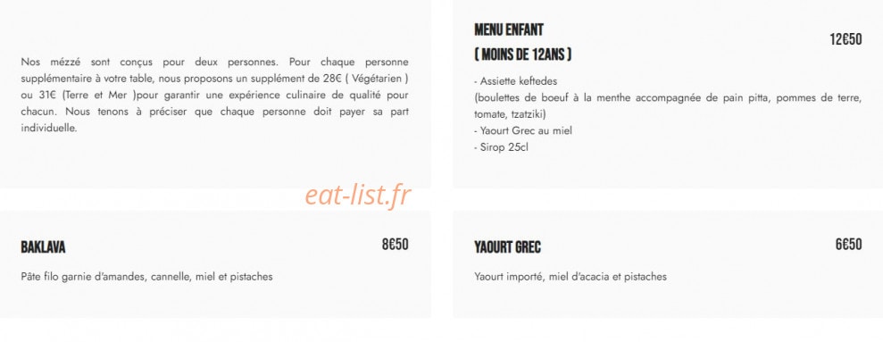Maison Panagiotis — carte page 3