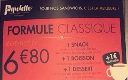 Le Fournil — carte page 4