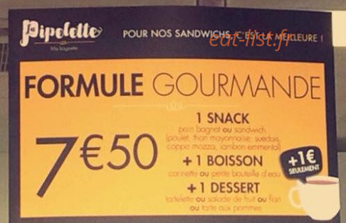 Le Fournil — carte page 1