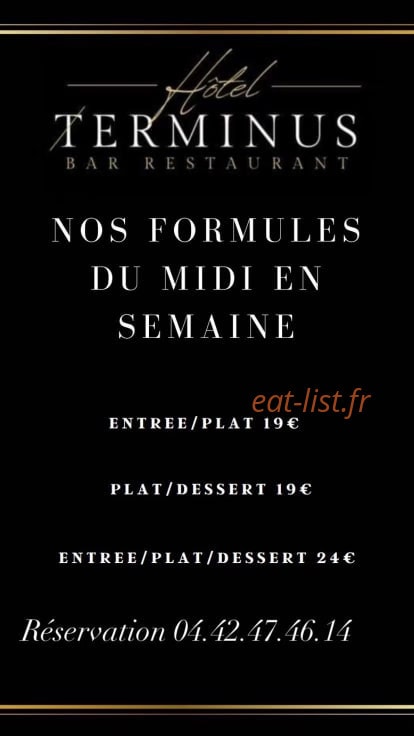 Le Terminus — carte page 1
