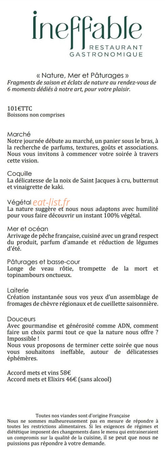 Ineffable — carte page 2