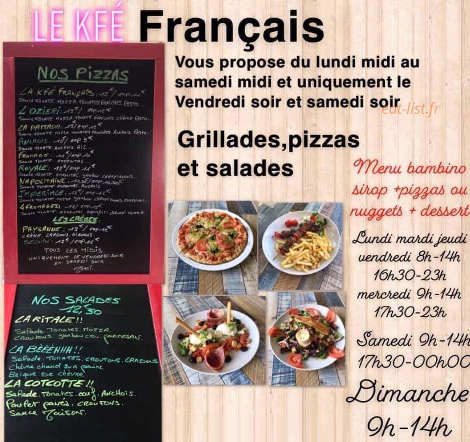 Kfe Français — carte page 1