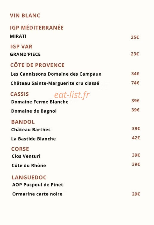 Côté Jardin — carte page 12
